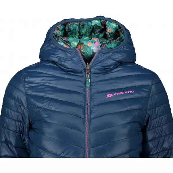  Dámska obojstranná bunda ALPINE PRO IDIKA LJCS407 TMAVO MODRÁ 