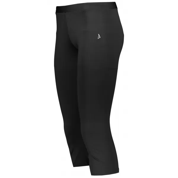  Dámske 3/4 legíny ALTISPORT PAUNCA ČIERNA 
