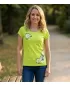 Dámske tričko ALTISPORT CARRYOVER ALW016122 VÁPNO