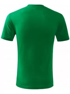 Detské tričko MALFINI CLASSIC NEW 135 STREDNE ZELENÁ