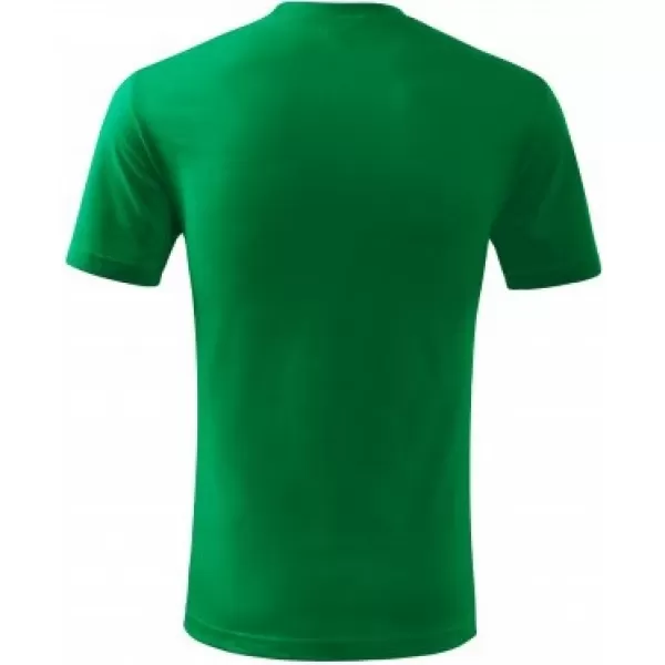  Detské tričko MALFINI CLASSIC NEW 135 STREDNE ZELENÁ 