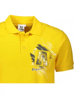Pánske tričko ALTISPORT ALM032203 ŽLTÁ