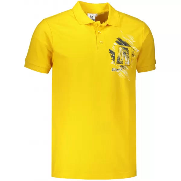  Pánske tričko ALTISPORT ALM032203 ŽLTÁ 