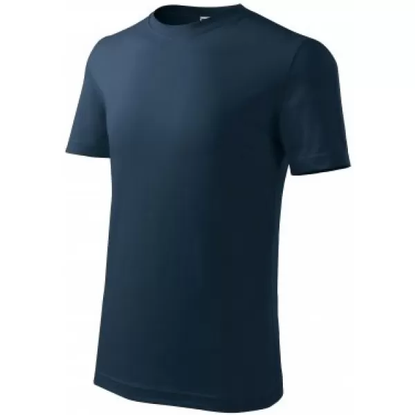  Detské tričko MALFINI CLASSIC NEW 135 NÁMORNÁ MODRÁ 