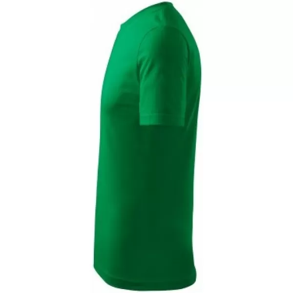  Detské tričko MALFINI CLASSIC NEW 135 STREDNE ZELENÁ 