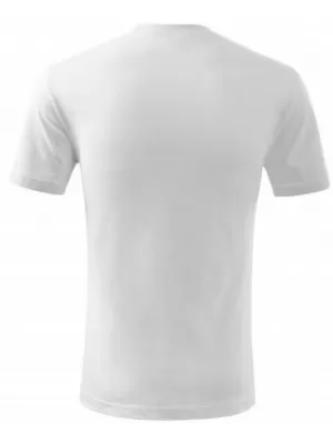 Detské tričko MALFINI CLASSIC NEW 135 BIELA