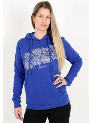 Dámska mikina ALTISPORT ALW005JN795 KRÁĽOVSKÁ MODRÁ