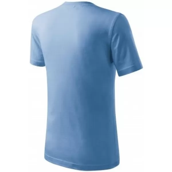  Detské tričko MALFINI CLASSIC NEW 135 NEBESKY MODRÁ 