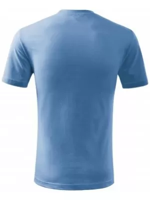 Detské tričko MALFINI CLASSIC NEW 135 NEBESKY MODRÁ