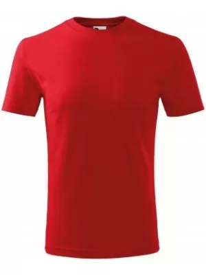Detské tričko MALFINI CLASSIC NEW 135 ČERVENÁ