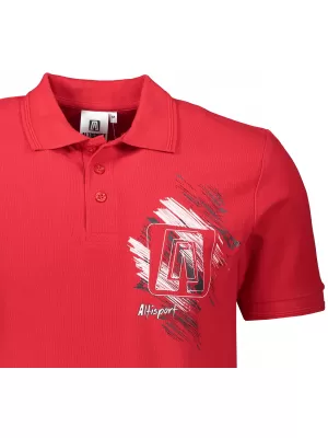 Pánske tričko ALTISPORT ALM032203 ČERVENÁ