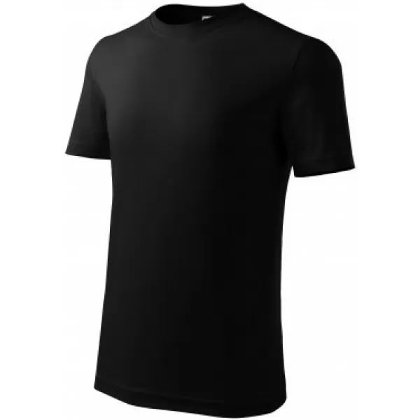  Detské tričko MALFINI CLASSIC NEW 135 ČIERNA 