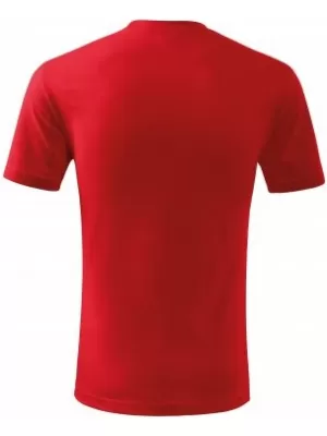 Detské tričko MALFINI CLASSIC NEW 135 ČERVENÁ