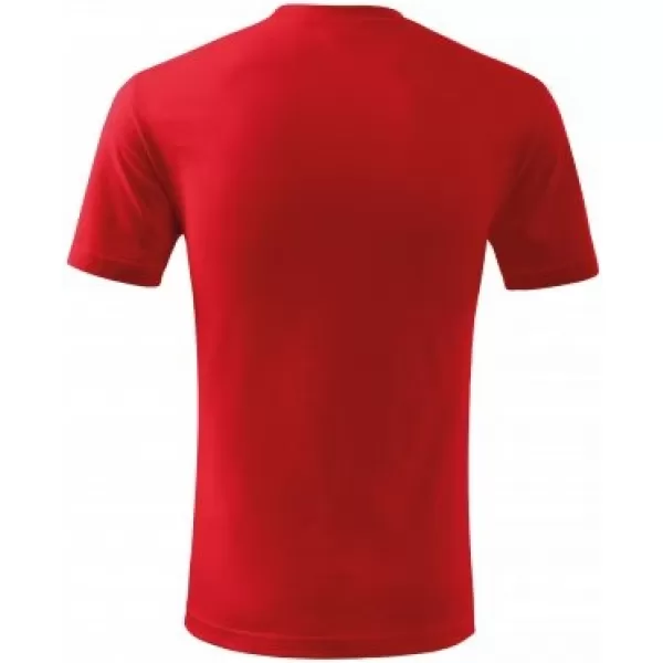  Detské tričko MALFINI CLASSIC NEW 135 ČERVENÁ 
