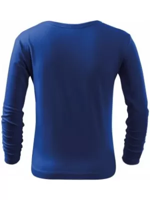 Detské tričko MALFINI FIT-T LS 121 KRÁĽOVSKÁ MODRÁ