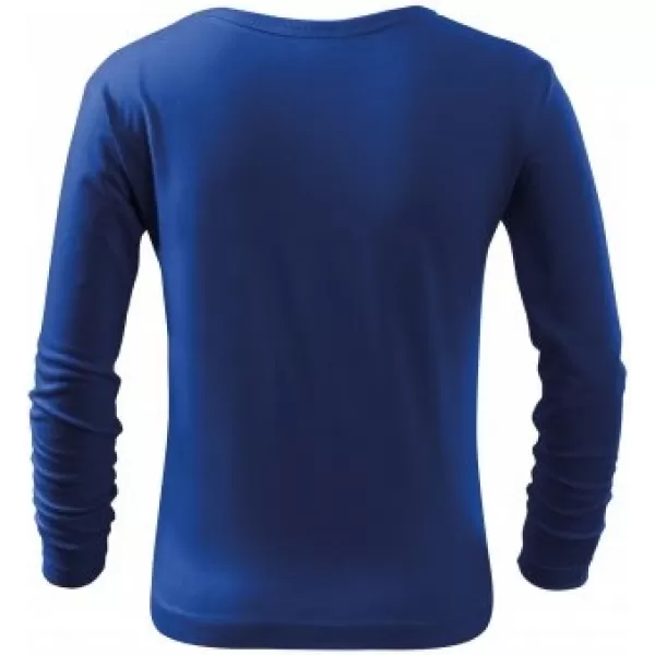  Detské tričko MALFINI FIT-T LS 121 KRÁĽOVSKÁ MODRÁ 