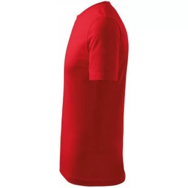  Detské tričko MALFINI CLASSIC NEW 135 ČERVENÁ 