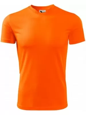 Detské funkčné tričko MALFINI FANTASY 147 NEON ORANGE
