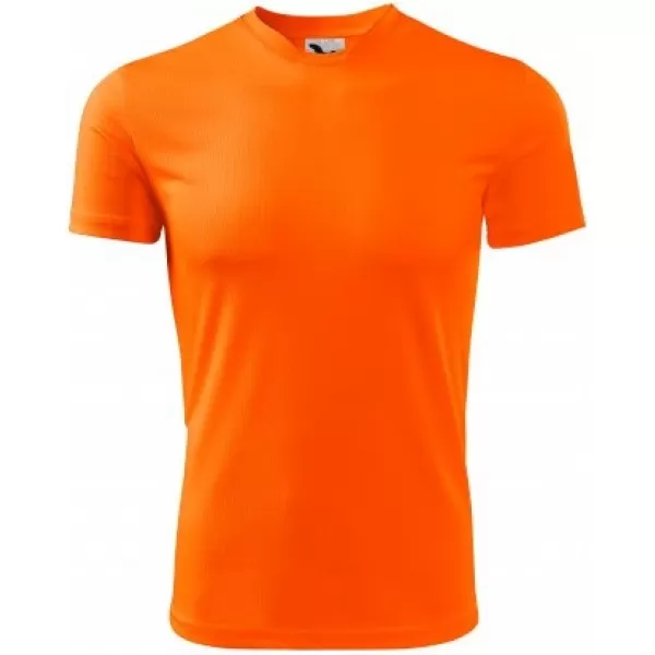  Detské funkčné tričko MALFINI FANTASY 147 NEON ORANGE 