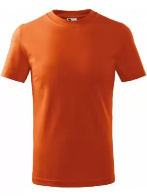 Detské tričko MALFINI BASIC 138 ORANŽOVÁ