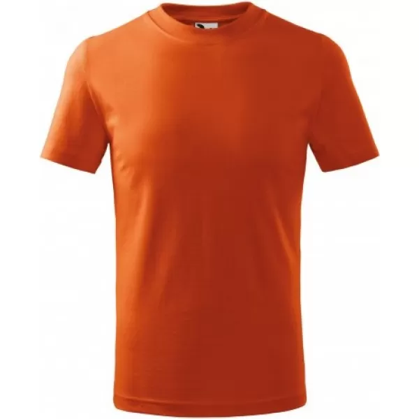  Detské tričko MALFINI BASIC 138 ORANŽOVÁ 