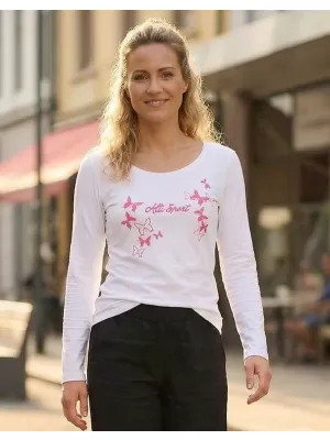 Dámske tričko ALTISPORT ALW011169 BIELA