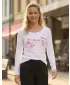 Dámske tričko ALTISPORT ALW011169 BIELA