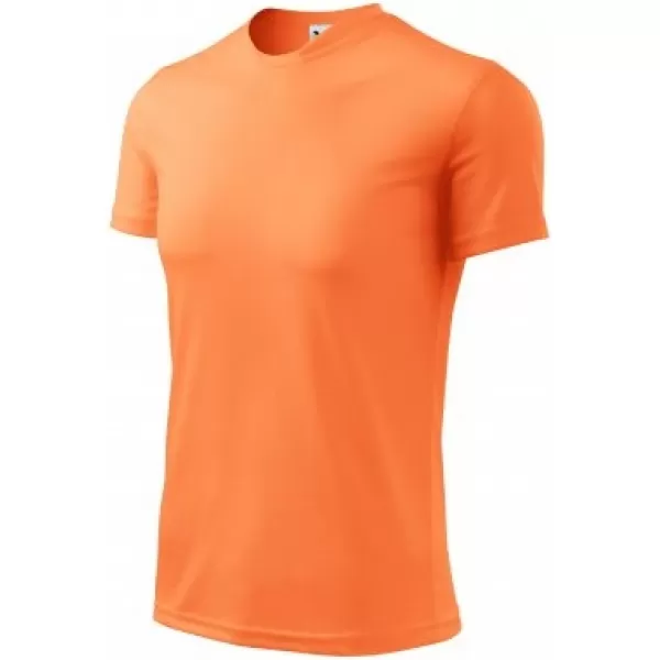  Detské funkčné tričko MALFINI FANTASY 147 NEÓN MANDARINE 