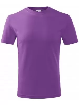 Detské tričko MALFINI CLASSIC NEW 135 FIALOVÁ