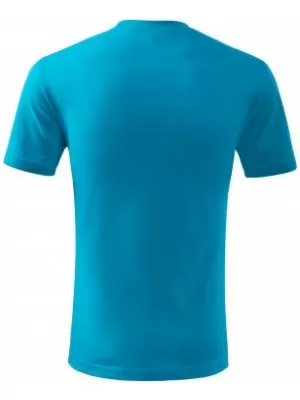 Detské tričko MALFINI CLASSIC NEW 135 TYRKYSOVÁ