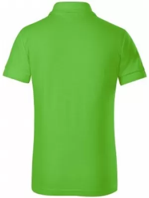 Detské tričko s golierom MALFINI PIQUE POLO 222 APPLE GREEN