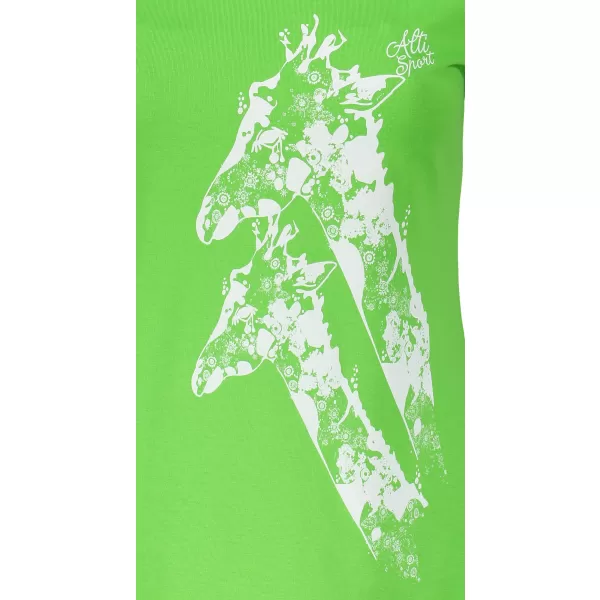  Dámske tričko ALTISPORT ALW034122 APPLE GREEN 