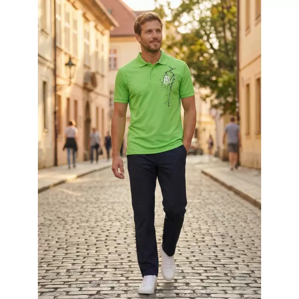  Pánské triko ALTISPORT CARRYOVER ALM027203 APPLE GREEN 