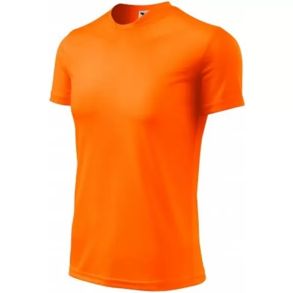  Detské funkčné tričko MALFINI FANTASY 147 NEON ORANGE 