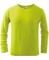 Detské tričko MALFINI FIT-T LS 121 LIMETKOVÁ