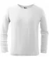 Detské tričko MALFINI FIT-T LS 121 BIELA