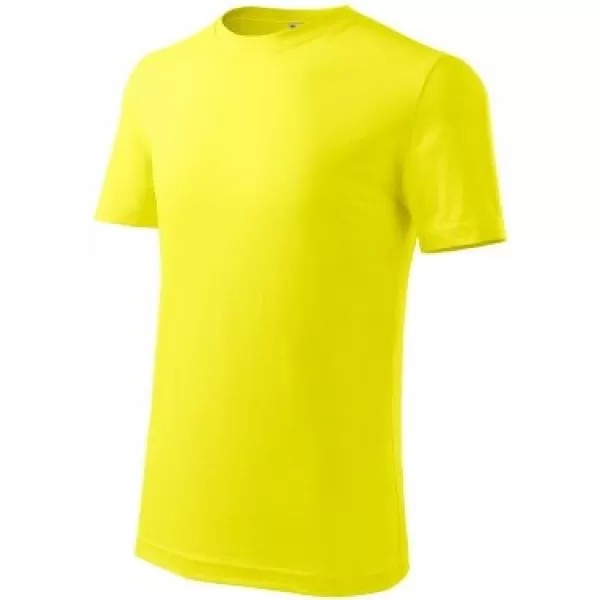  Detské tričko MALFINI CLASSIC NEW 135 CITRÓNOVÁ 