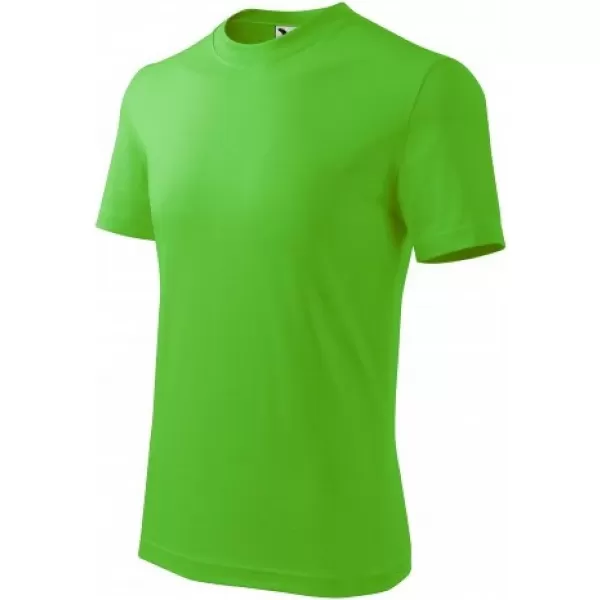  Detské tričko MALFINI BASIC 138 APPLE GREEN 