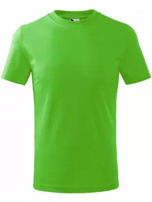 Detské tričko MALFINI BASIC 138 APPLE GREEN