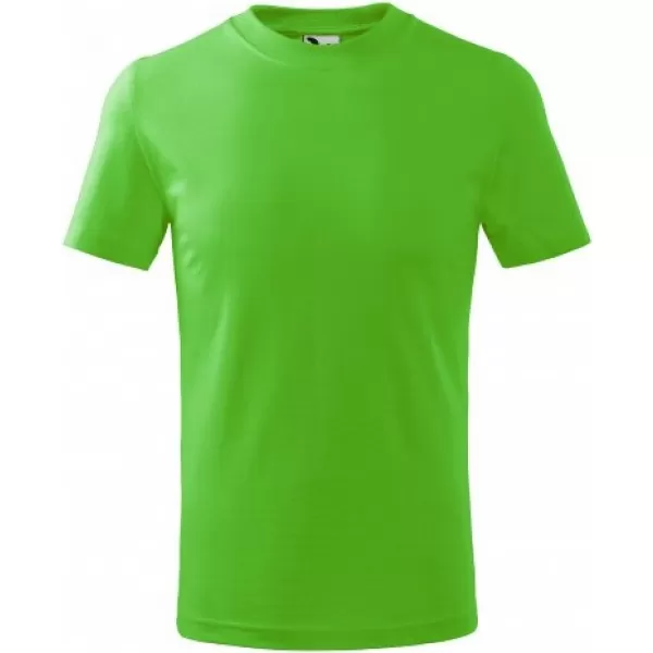  Detské tričko MALFINI BASIC 138 APPLE GREEN 
