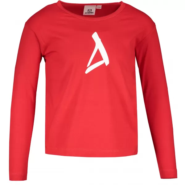  Detské tričko ALTISPORT ALK002121 ČERVENÁ 