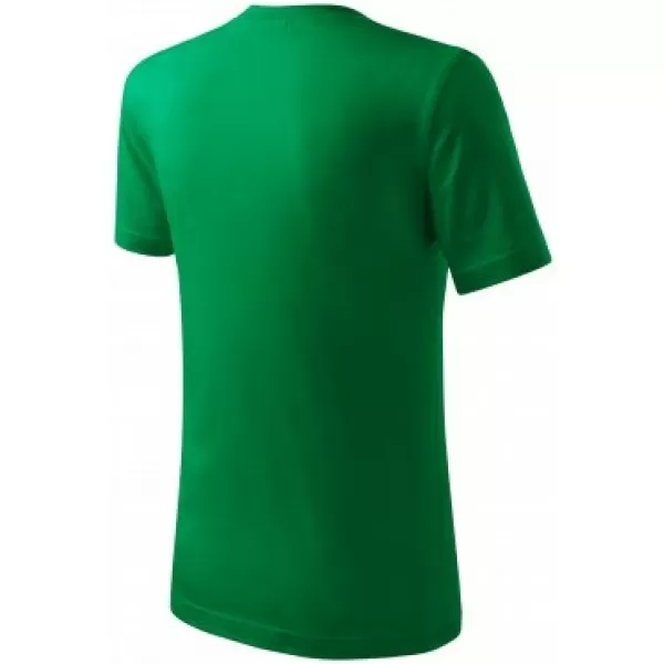  Detské tričko MALFINI CLASSIC NEW 135 STREDNE ZELENÁ 