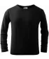 Detské tričko MALFINI FIT-T LS 121 ČIERNA