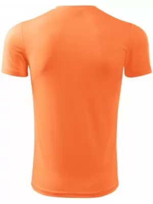 Detské funkčné tričko MALFINI FANTASY 147 NEÓN MANDARINE