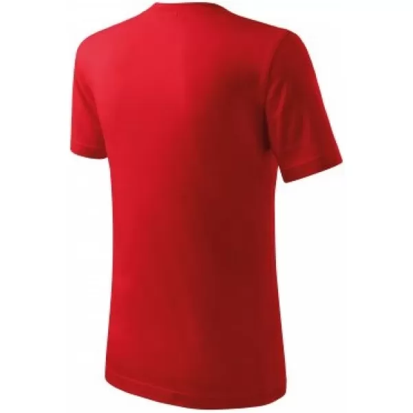  Detské tričko MALFINI CLASSIC NEW 135 ČERVENÁ 