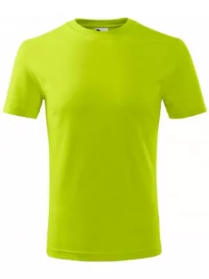 Detské tričko MALFINI CLASSIC NEW 135 LIMETKOVÁ