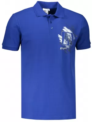 Pánske tričko ALTISPORT ALM032203 KRÁĽOVSKÁ MODRÁ