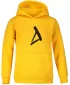 Detská mikina ALTISPORT ALKK002JN796K ŽLTÁ