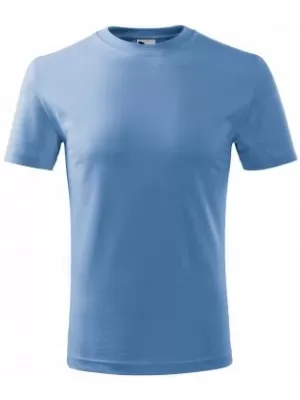 Detské tričko MALFINI CLASSIC NEW 135 NEBESKY MODRÁ