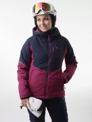Dámska lyžiarska bunda LOAP FLOE OLW2016 RUŽOVÁ/MODRÁ